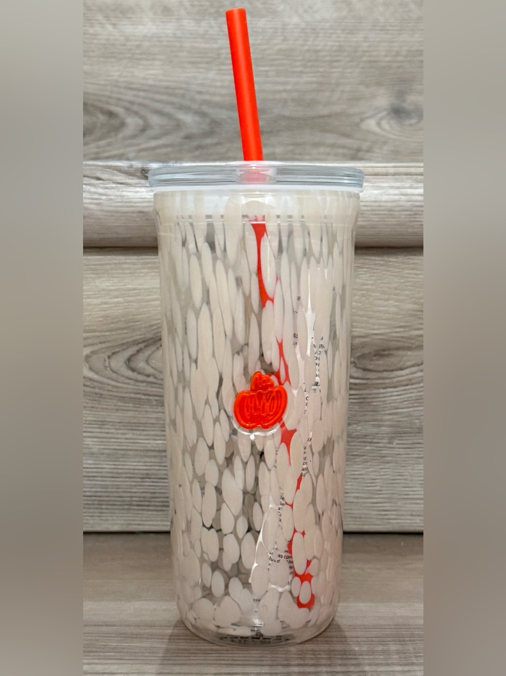 Starbucks Fall Collection Pumpkin 2026 *NEW* Limited Edition Glass Tumbler 16oz